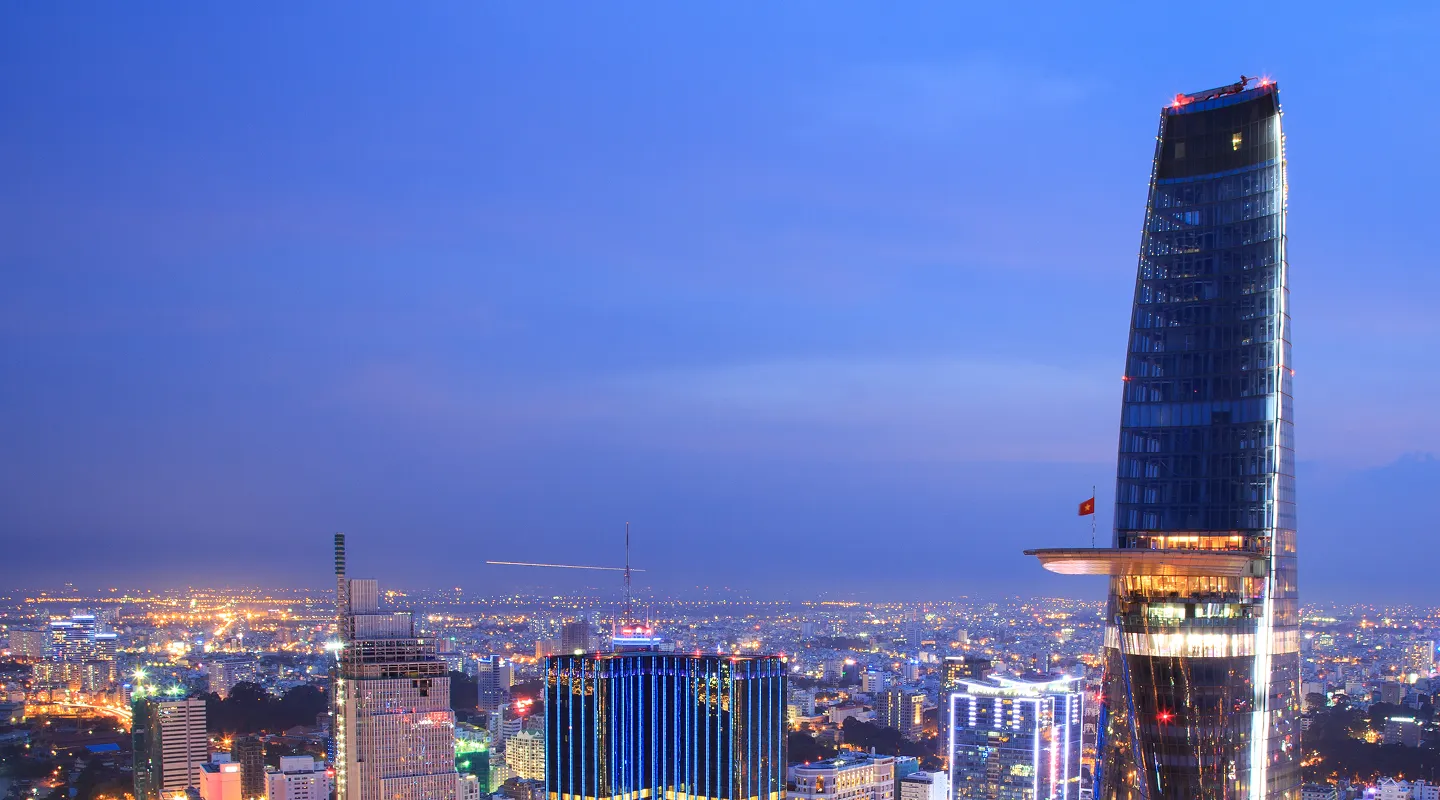 ホーチミン市のスカイライン