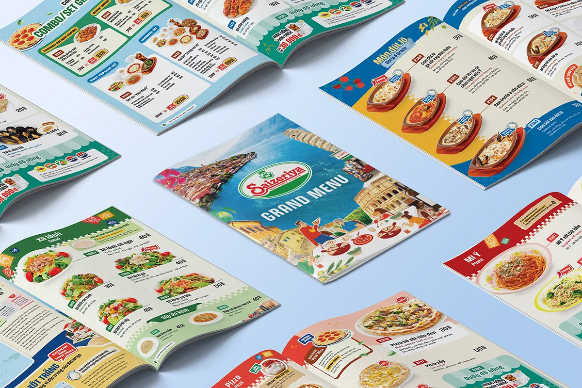 サイゼリヤベトナム進出メニュー制作実績